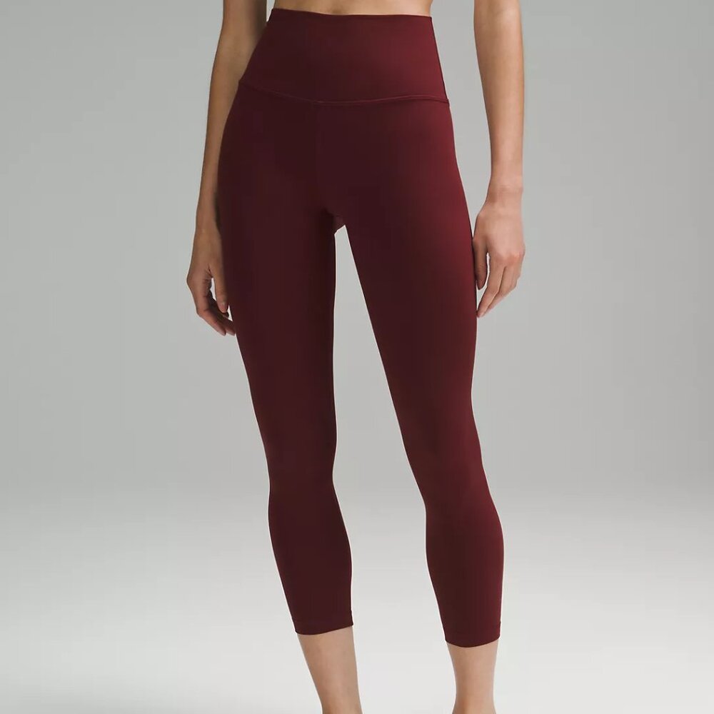 Lululemon Align High-Rise Legging Size 2 in Red Merlot
